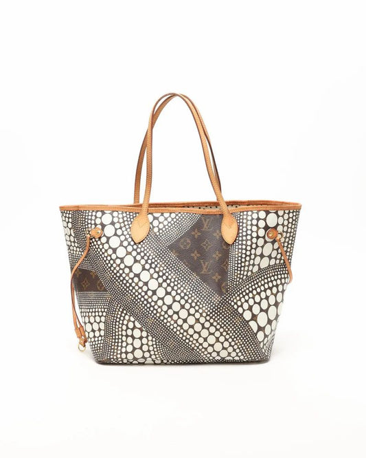  Louis Vuitton Neverfull MM Yayoi Kusama Monogram 