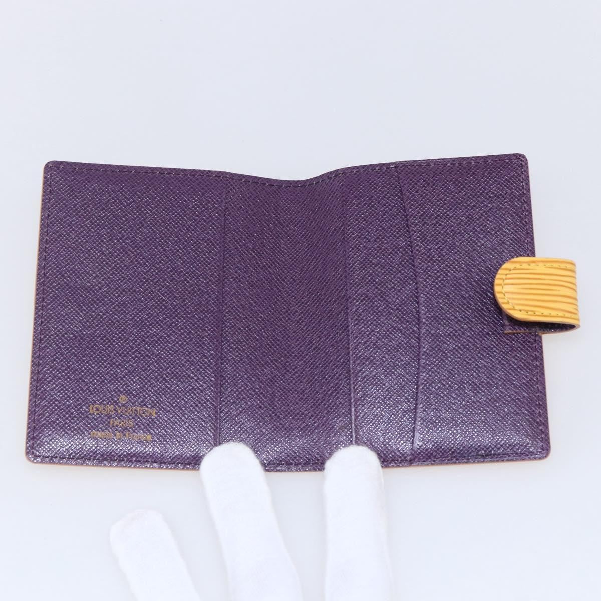 Louis Vuitton Agenda Cover PM Epi Leather Jaune – TH0948 - Etoilux