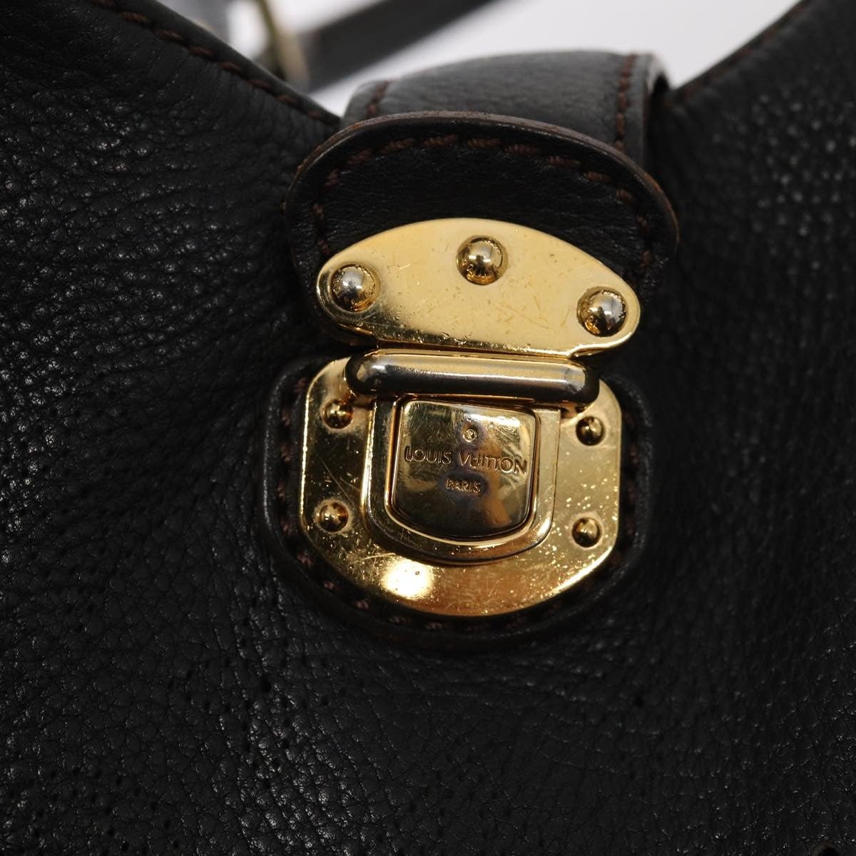 Louis Vuitton Mahina XL Hobo Pelle Perforata Nera — 2008 - Etoilux