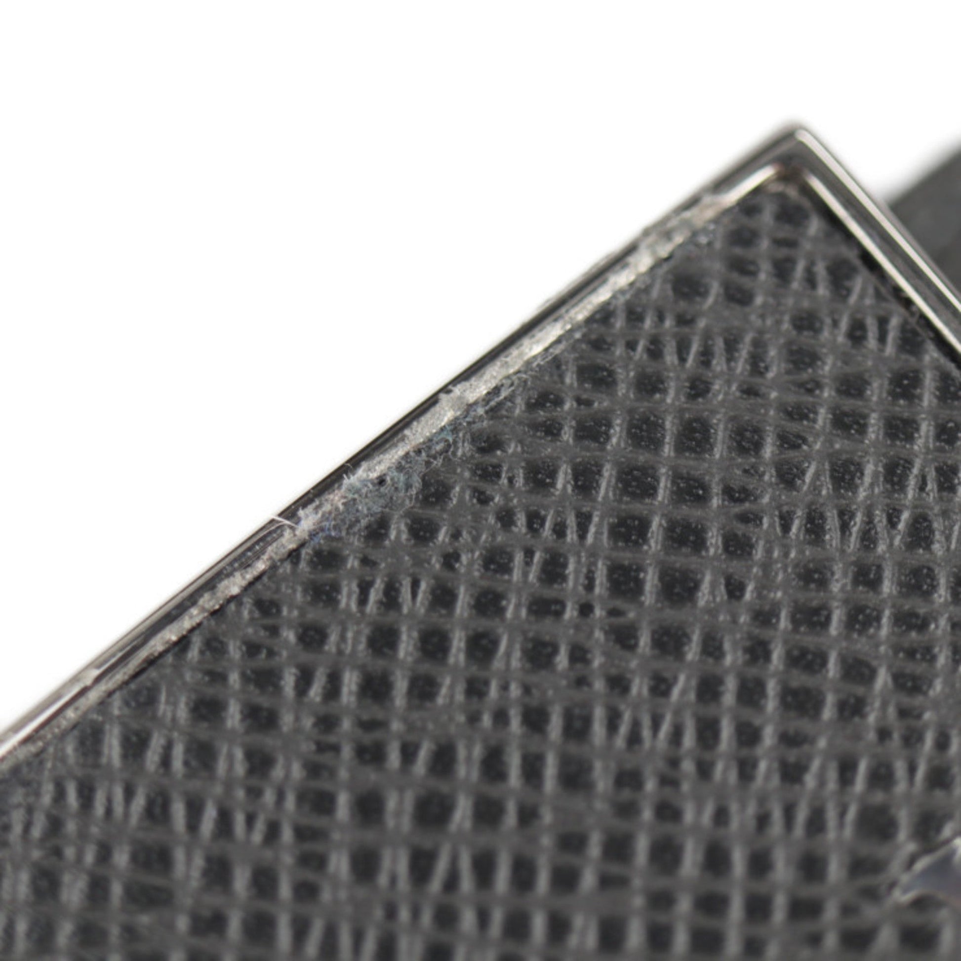 Louis Vuitton – Cintura in Pelle Nera con Fibbia LV Grafica - Etoilux