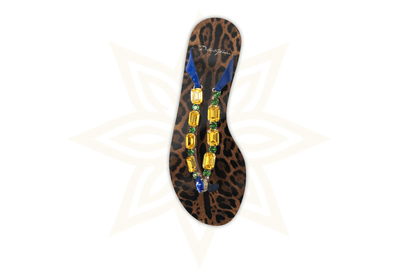 DOLCE & GABBANA - Infradito Gioiello Leopardate - Etoilux
