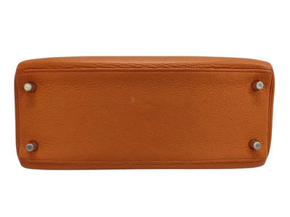 Hermès Kelly Retourne 28 Clémence Orange Palladium – 2010 - Etoilux