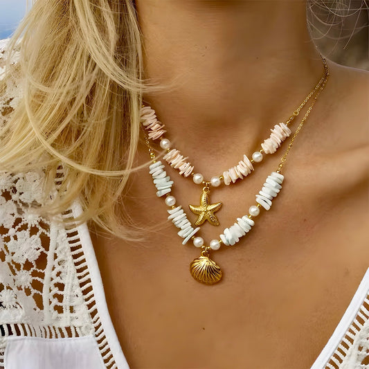 BEHI STARFISH NECKLACE - Etoilux