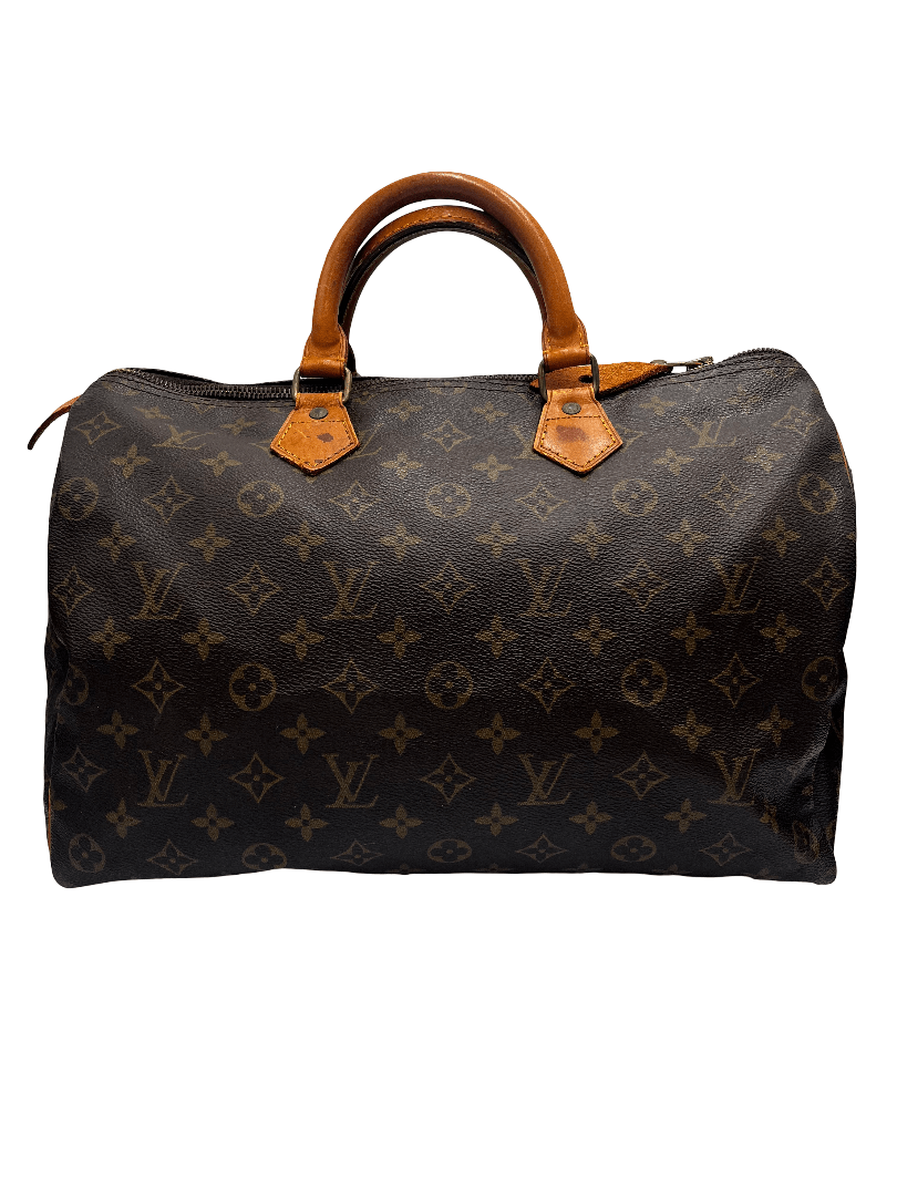 Louis Vuitton Speedy 35 Tela Monogram — Vintage Francia - Etoilux