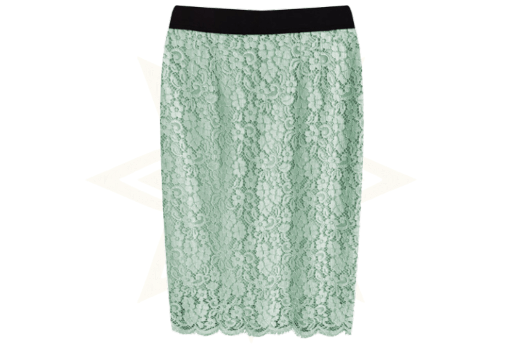 Dolce & Gabbana – Gonna a Tubino in Pizzo Verde Menta - Etoilux