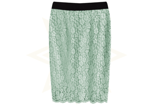 Dolce & Gabbana – Gonna a Tubino in Pizzo Verde Menta - Etoilux