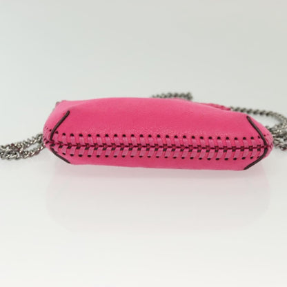 Stella McCartney Falabella Mini Tote Shaggy Deer Fuchsia Hardware Ruthenium - Etoilux