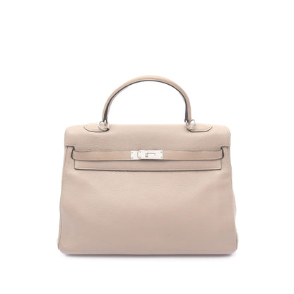 Hermès Kelly 35 II Retourne in pelle Togo beige – Anno 2002 - Etoilux