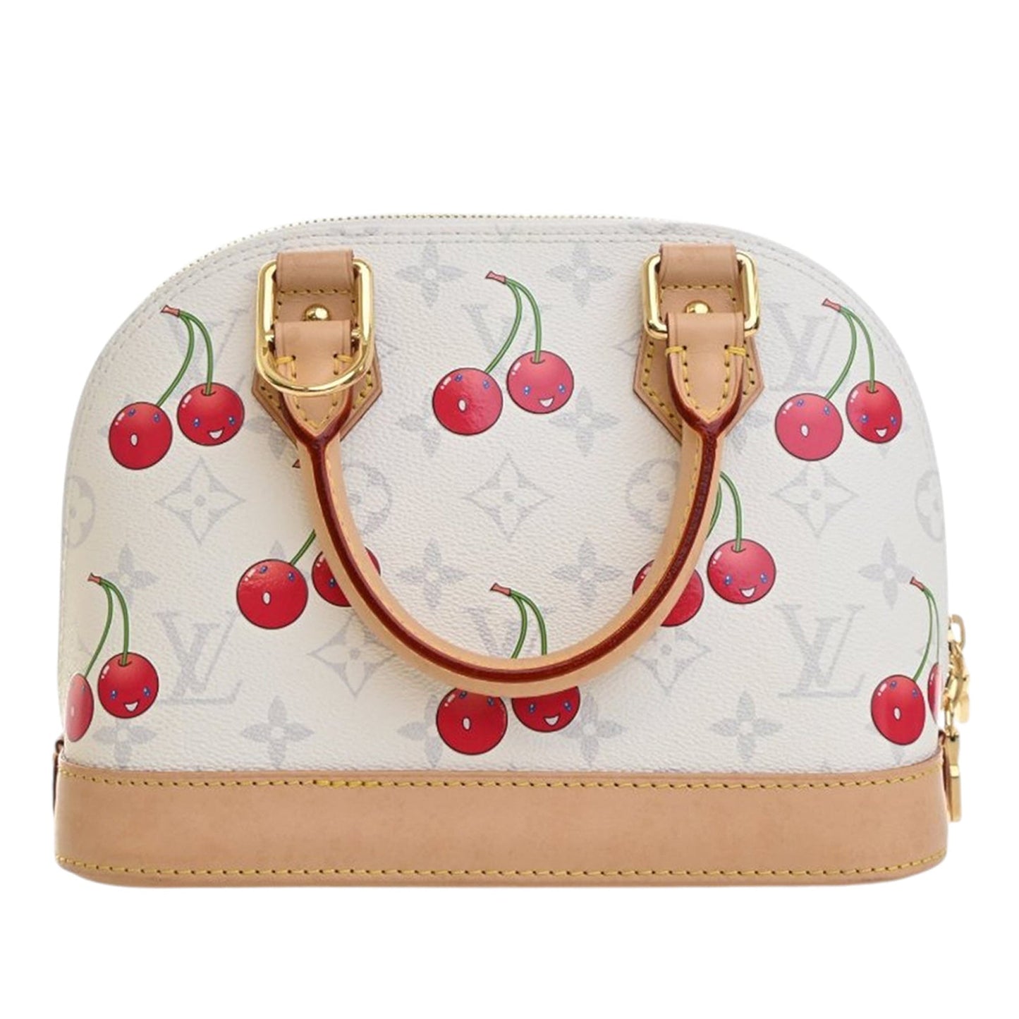 Louis Vuitton Alma BB Monogram x Murakami Cherry — Tela Bianca 2021 - Etoilux
