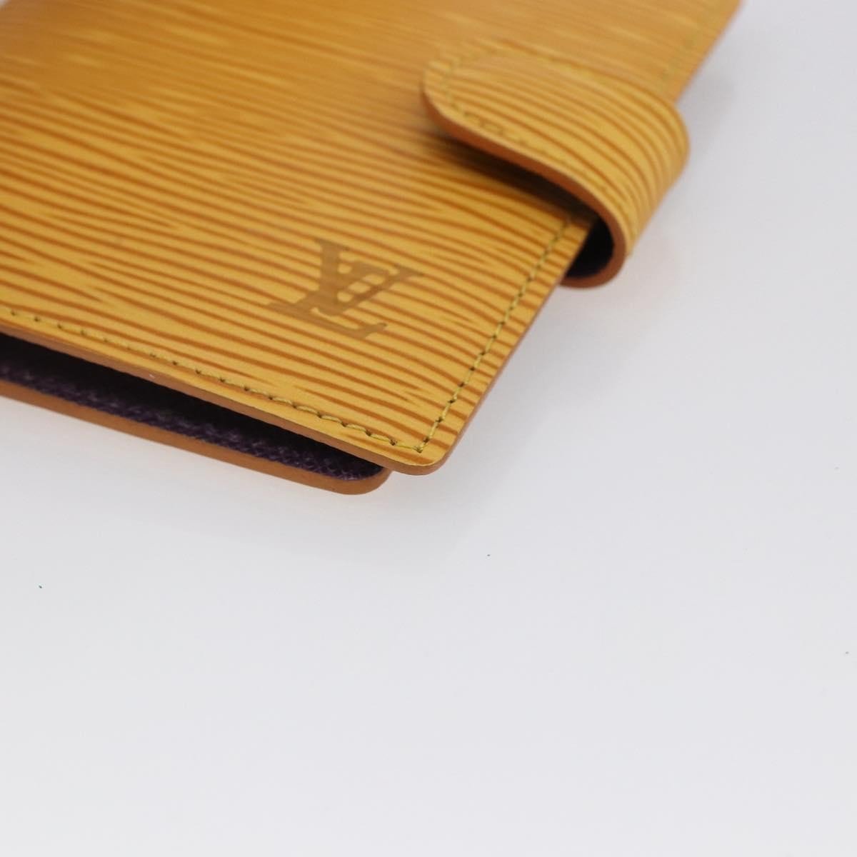 Louis Vuitton Agenda Cover PM Epi Leather Jaune – TH0948 - Etoilux