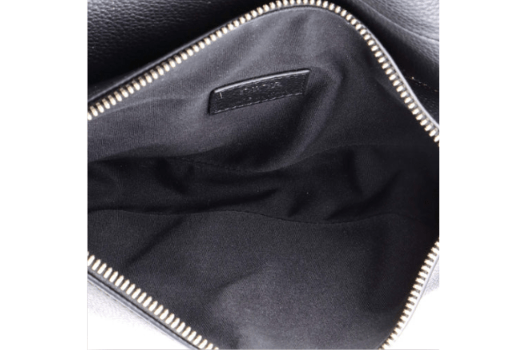 Christian Dior – Saddle Crossbody Bag Mini in Pelle Nera - Etoilux