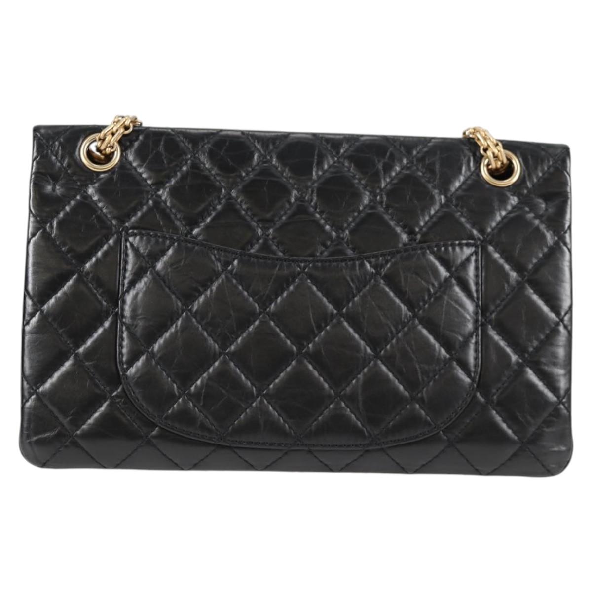 Chanel 2.55 – Pelle Nera – 28 cm - Etoilux
