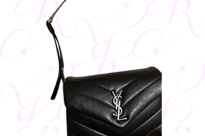 Saint Laurent Loulou Toy – Pelle Trapuntata Nera V099904025 - Etoilux