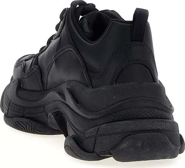 Balenciaga Triple S Sneakers Taglia 45 Nero Total Black – Nuove - Etoilux