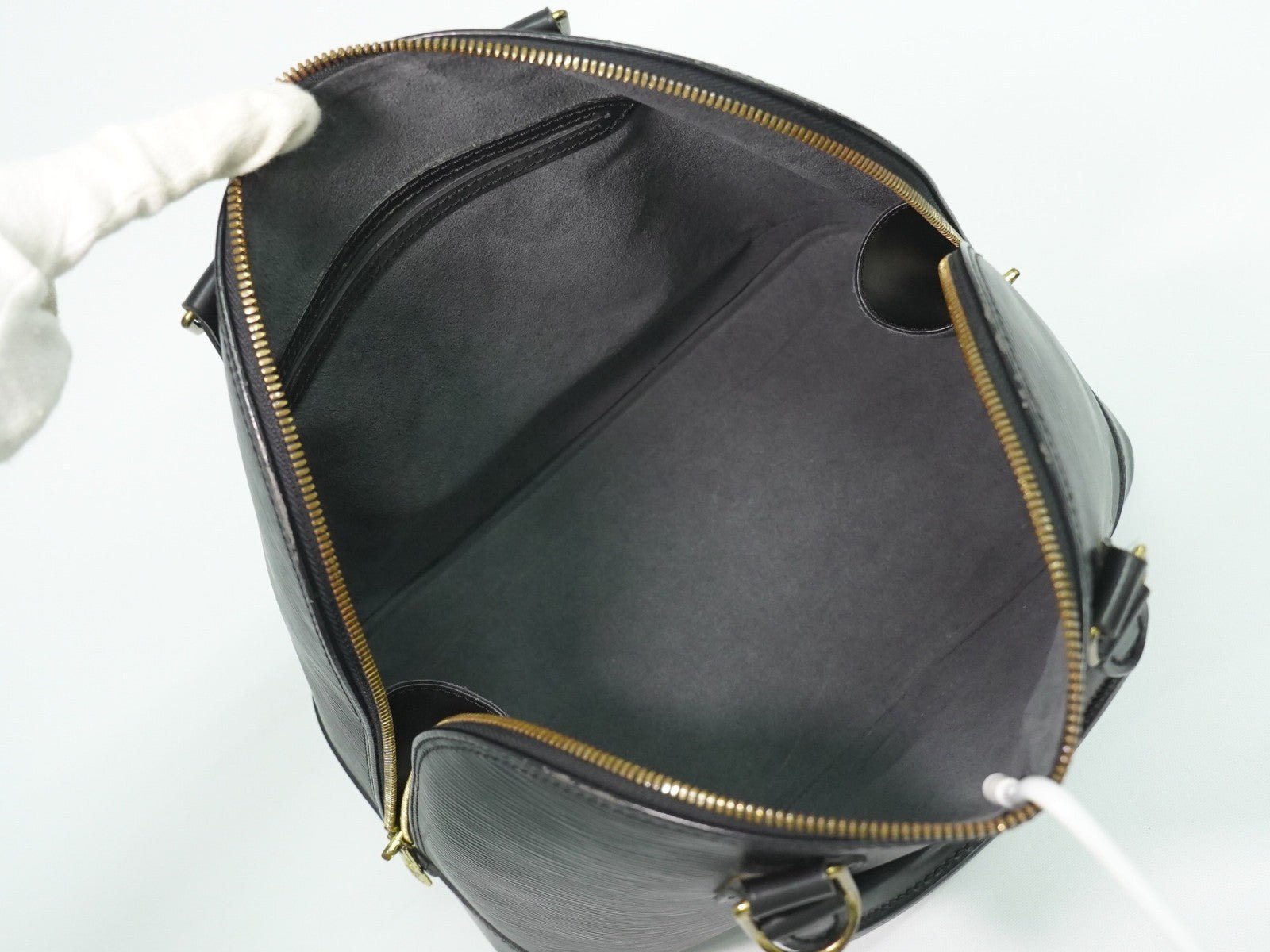 Louis Vuitton Alma MM – Pelle Épi Nera – Vintage 1996 - Etoilux