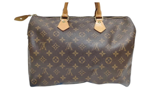 Louis Vuitton Speedy 35 Tela Monogram — USA, 1999 - Etoilux