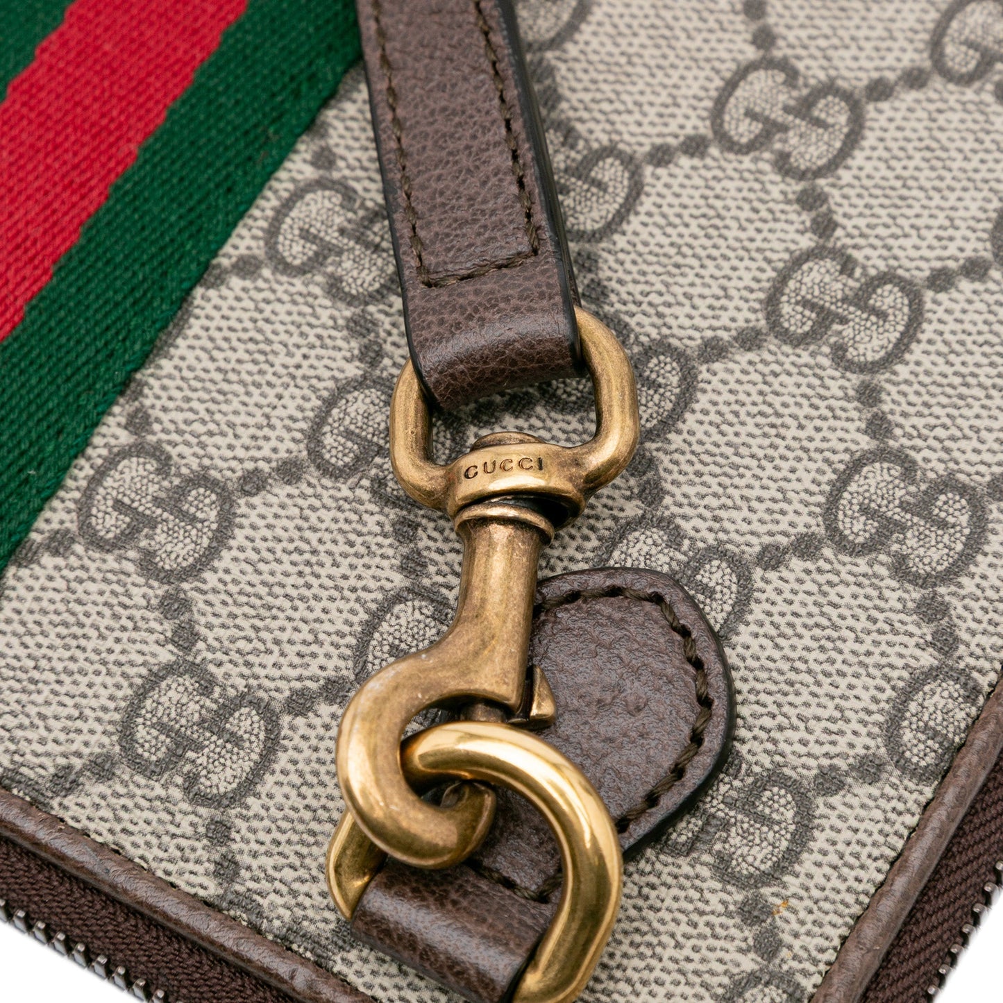 Gucci GG Supreme Ophidia Wallet - on - Strap – Marrone – 2016/2024 - Etoilux