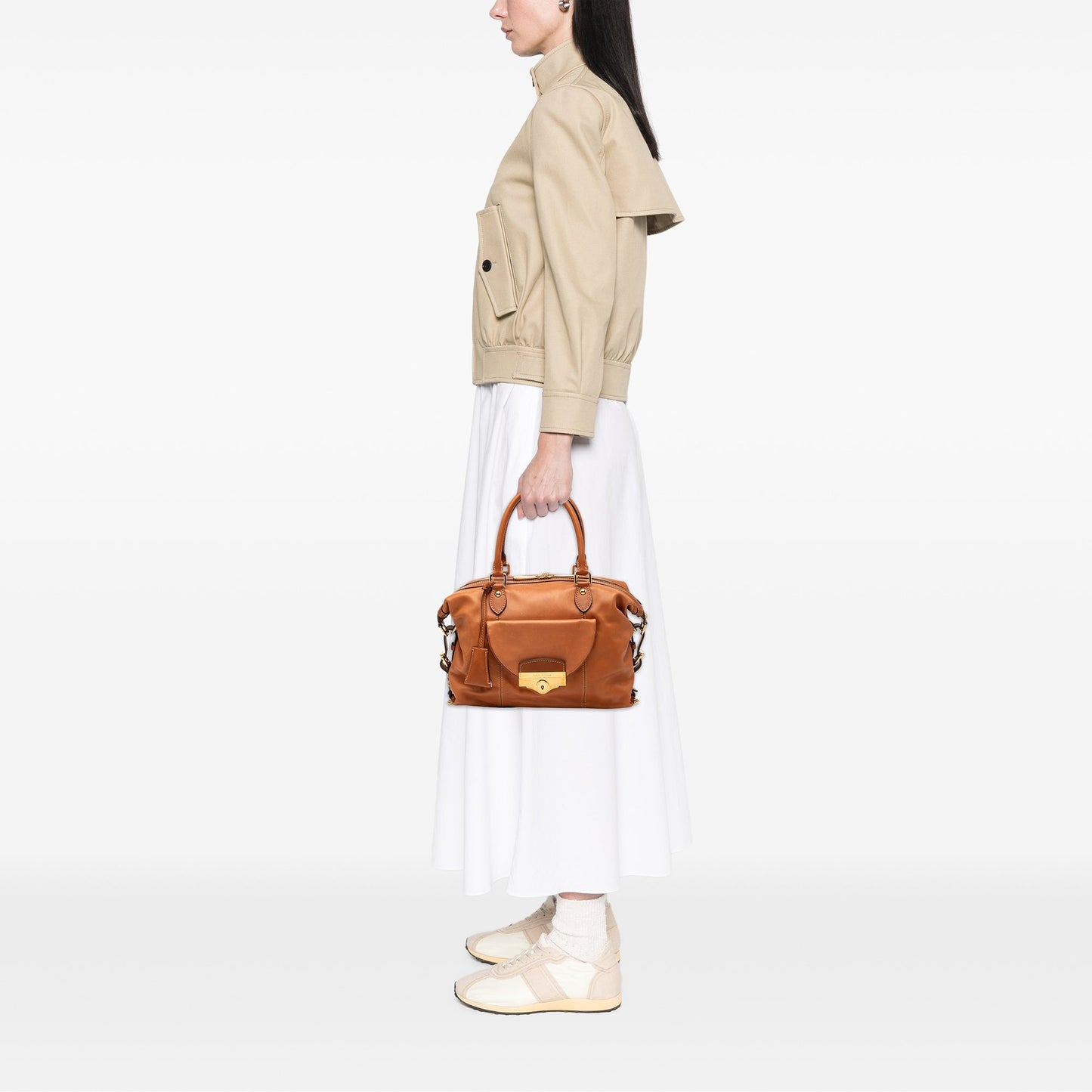 Louis Vuitton Sac Louis Pelle Suhali Cognac 2007 — Special Order "Pour Mademoiselle Yuri" - Etoilux