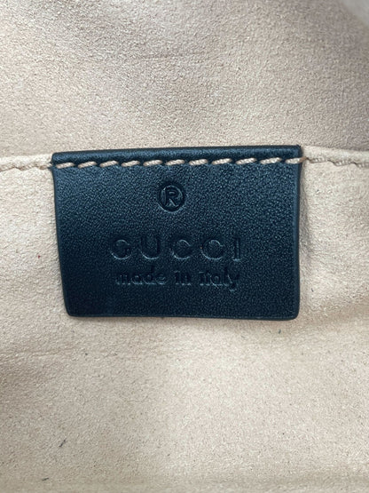 Gucci Marmont – Marsupio Belt Bag in Pelle Nera Matelassé - Etoilux
