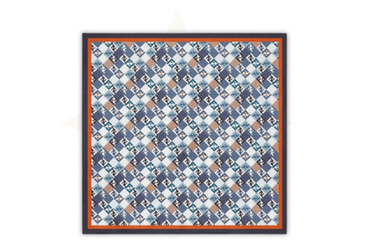 Foulard in seta Fendi “All - Over FF Logo” - Etoilux