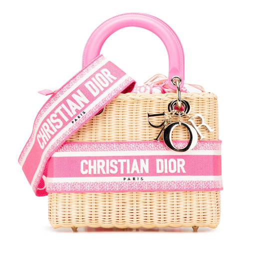 Dior Lady Dior Basket Bag – vista frontale