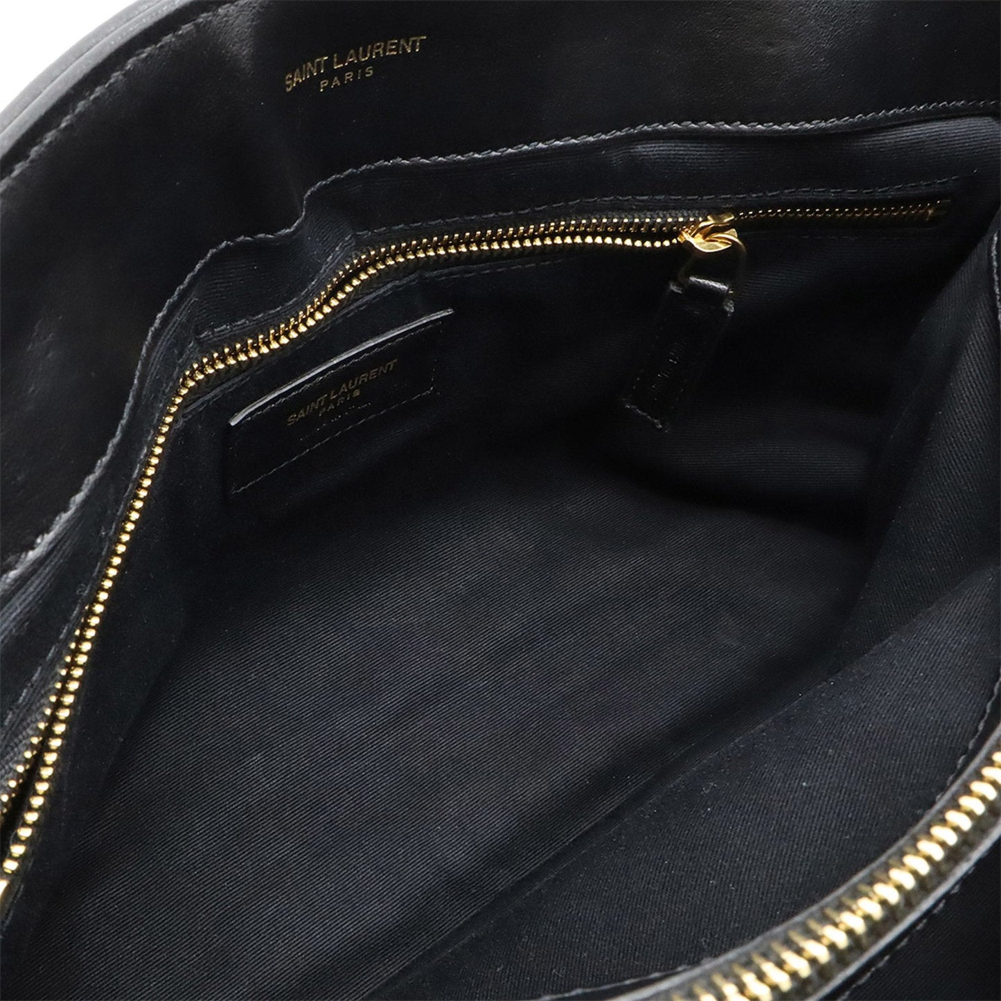 Saint Laurent – Loulou Medium in pelle trapuntata nera - Etoilux