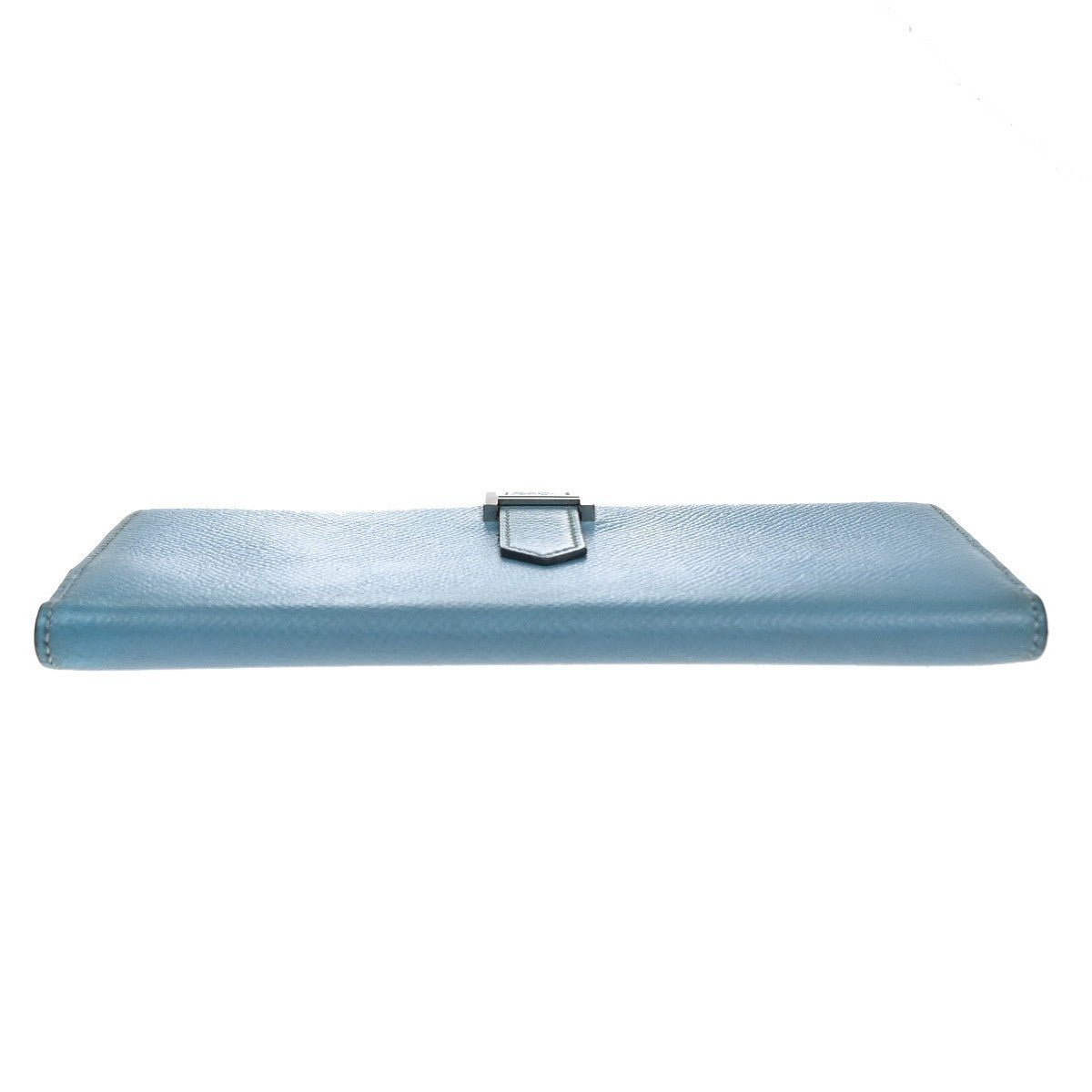 Hermès Béarn Soufflet – Pelle Epsom Bicolore – Blue Céleste / Rouge Tomate – Anno 2000 - Etoilux