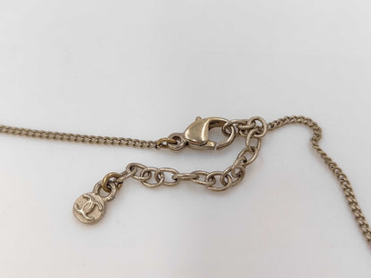 Chanel Collana Pendente CC Cristalli Rosa & AB Oro Matte – 05P 2005 - Etoilux