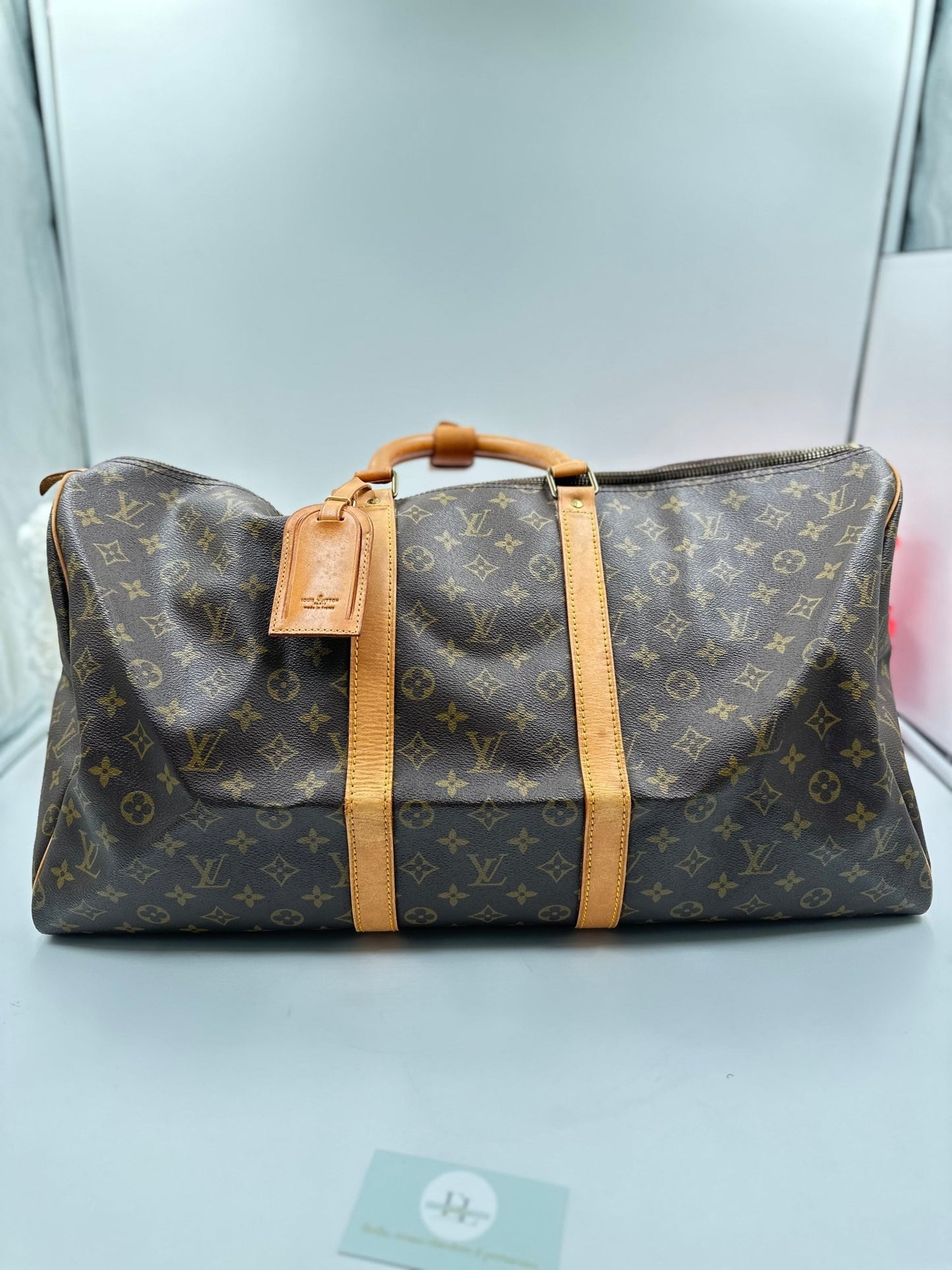 Louis Vuitton Keepall Bandoulière 55 Toile Monogram Vintage – 55 cm - Etoilux