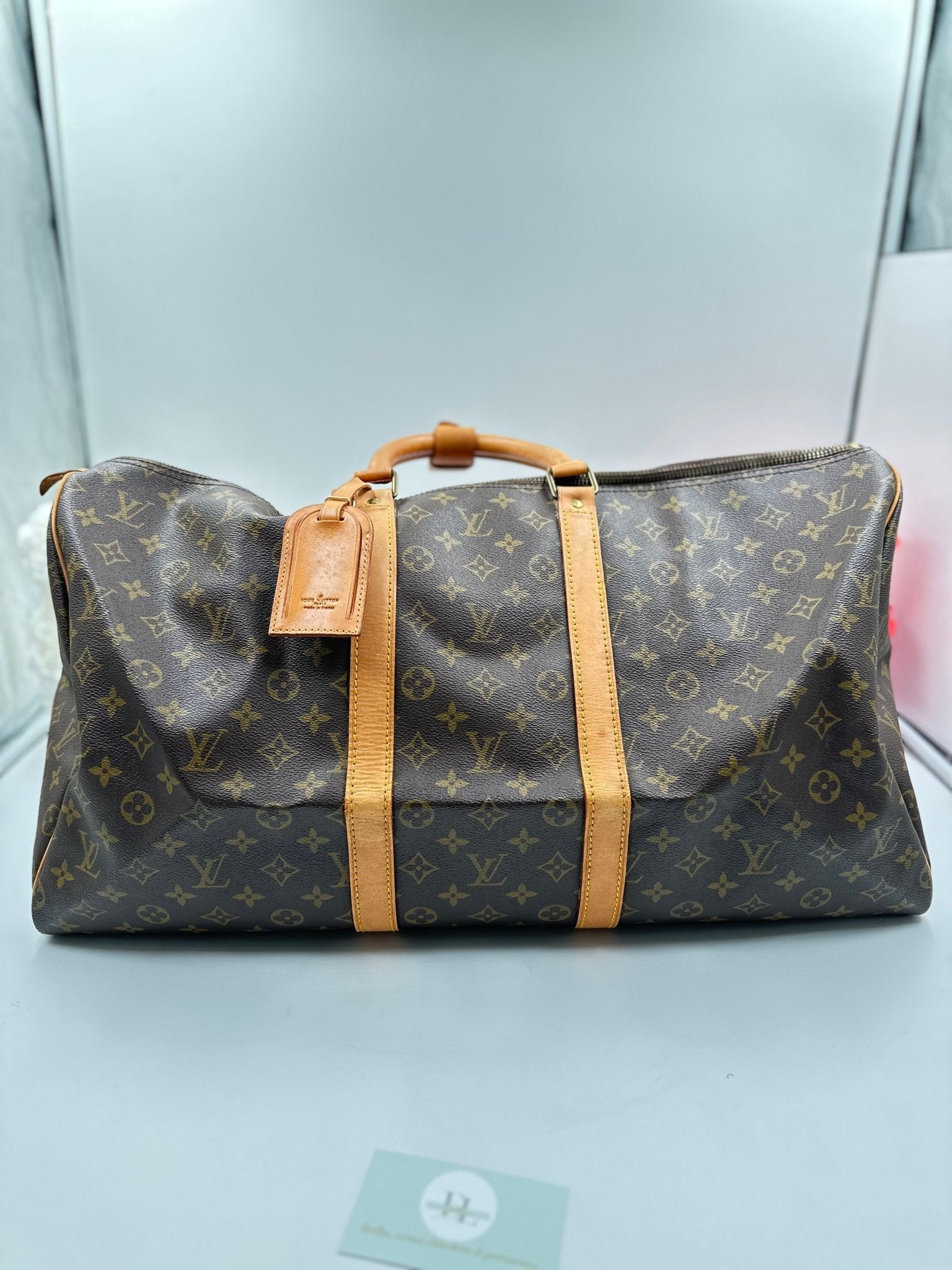 Louis Vuitton Keepall Bandoulière 55 Toile Monogram Vintage – 55 cm - Etoilux