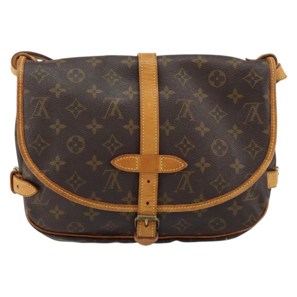Louis Vuitton Saumur 30 Tela Monogram – Tracolla Vintage – 28 cm - Etoilux