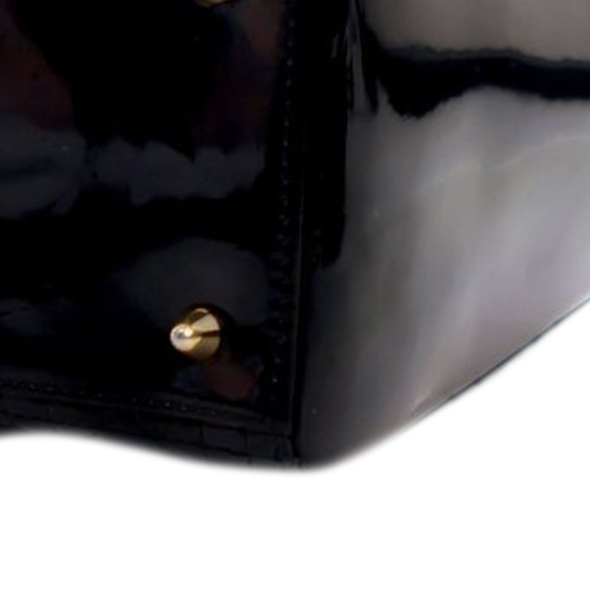 Christian Dior Lady Dior Medium Patent Cannage – 2010 – Nero - Etoilux