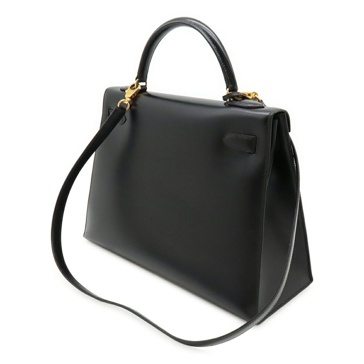 Hermès Kelly 32 in pelle nera – Size 32 - Etoilux