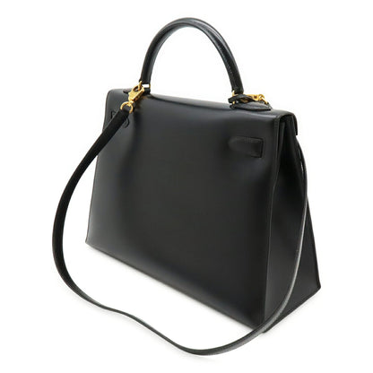 Hermès Kelly 32 in pelle nera – Size 32 - Etoilux