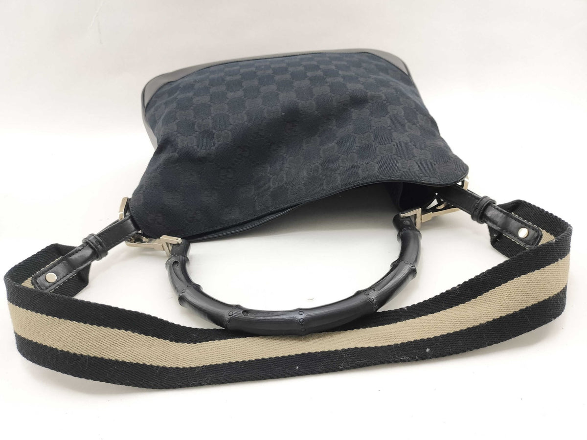 Gucci Bamboo 2 Way in Tela GG - Etoilux