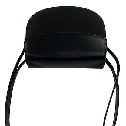 Loewe Anagram Flap Bag Pelle di Vitello Nera – 21 cm - Etoilux