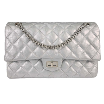 Chanel 2.55 Reissue 226 Argento Metallizzato | Etoilux