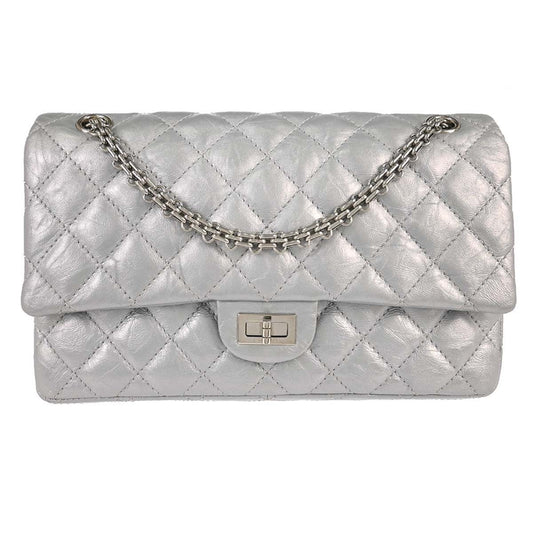 Chanel 2.55 Reissue 226 Argento Metallizzato | Etoilux