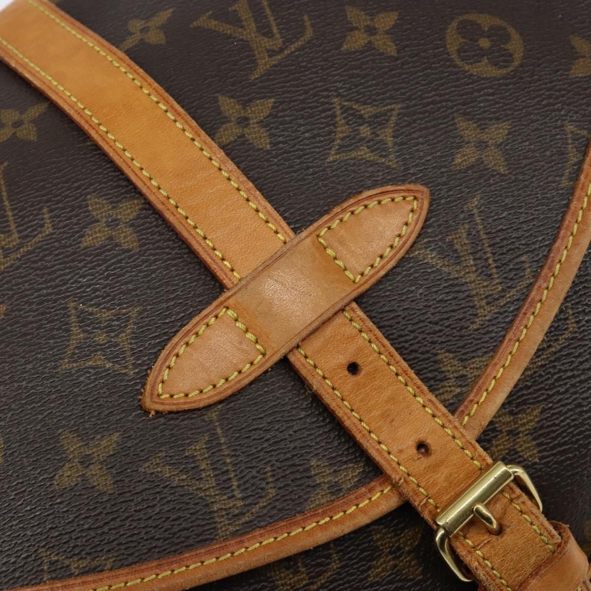 Louis Vuitton Saumur 30 Tela Monogram – Tracolla Vintage – 28 cm - Etoilux
