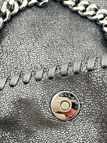 Stella McCartney Falabella Mini Graffiti Logo – Nero - Etoilux