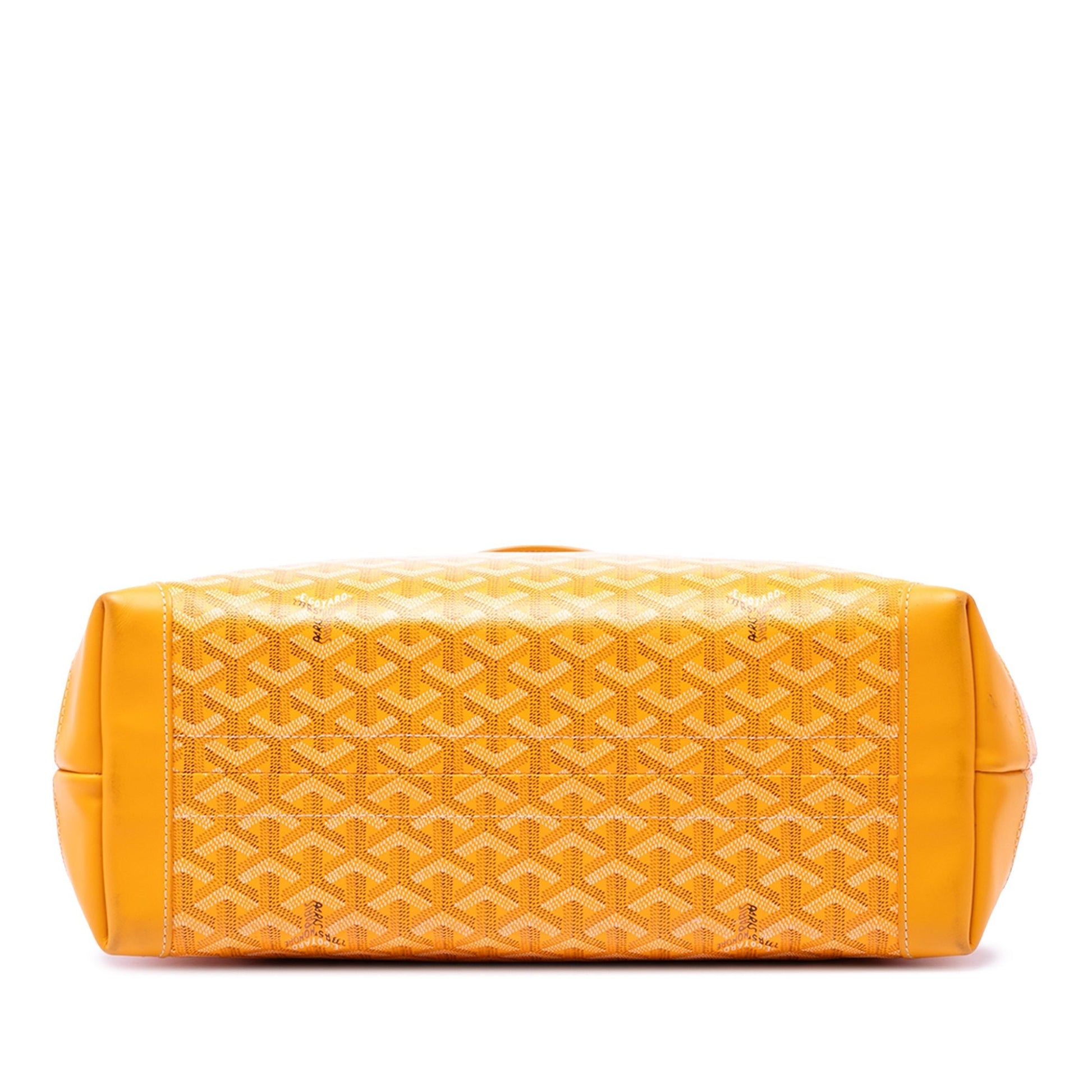 Goyard Bellechasse PM Goyardine Gialla 2019 – 35,5 cm - Etoilux