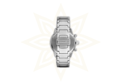 Armani Orologio in acciaio inossidabile argento - Etoilux