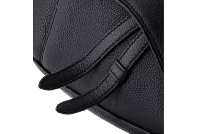 Christian Dior – Saddle Crossbody Bag Mini in Pelle Nera - Etoilux