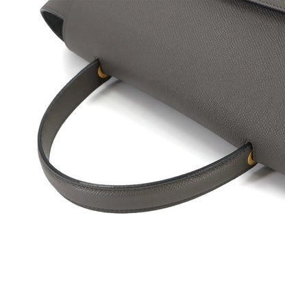 Céline Belt Bag Mini – Pelle Grigia - Etoilux