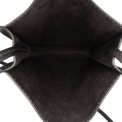 The Row – Mini Suede Crossbody Bag – Nero - Etoilux