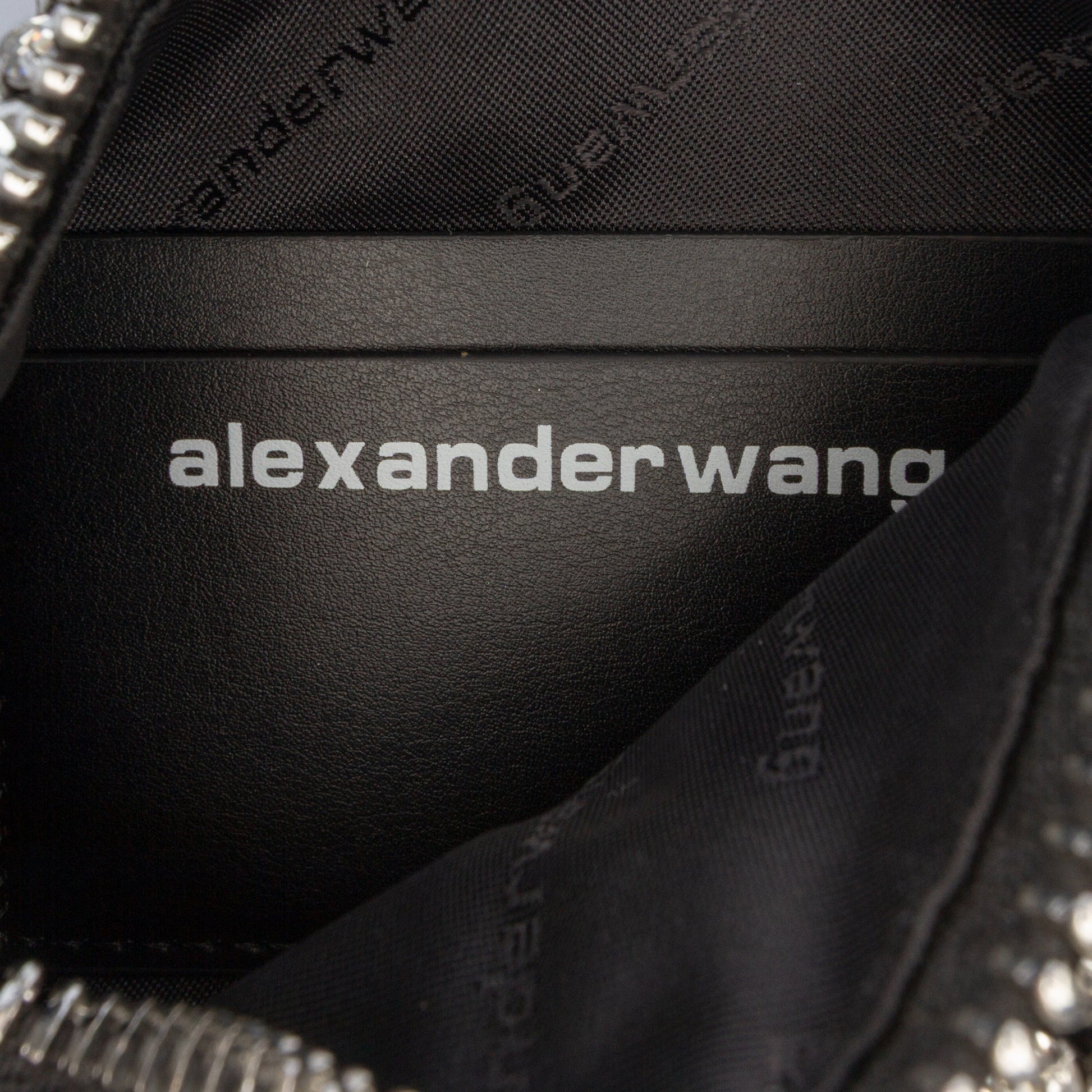 Alexander Wang Heiress Crystal Mesh Nero – 19 cm - Etoilux