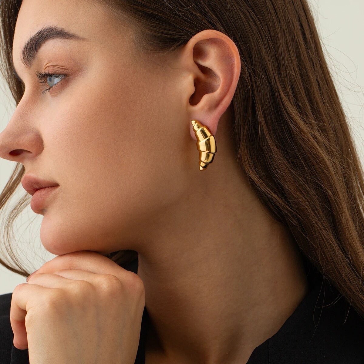 BEHI CORNETTO EARRINGS - Etoilux