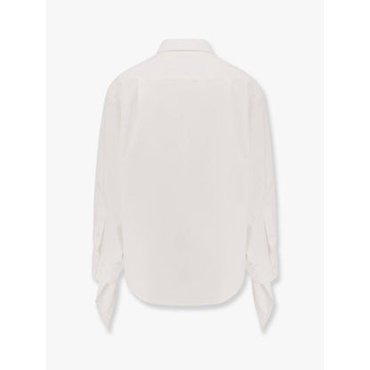 Balenciaga – Camicia Oversize in Cotone con Dettagli Annodati - Etoilux
