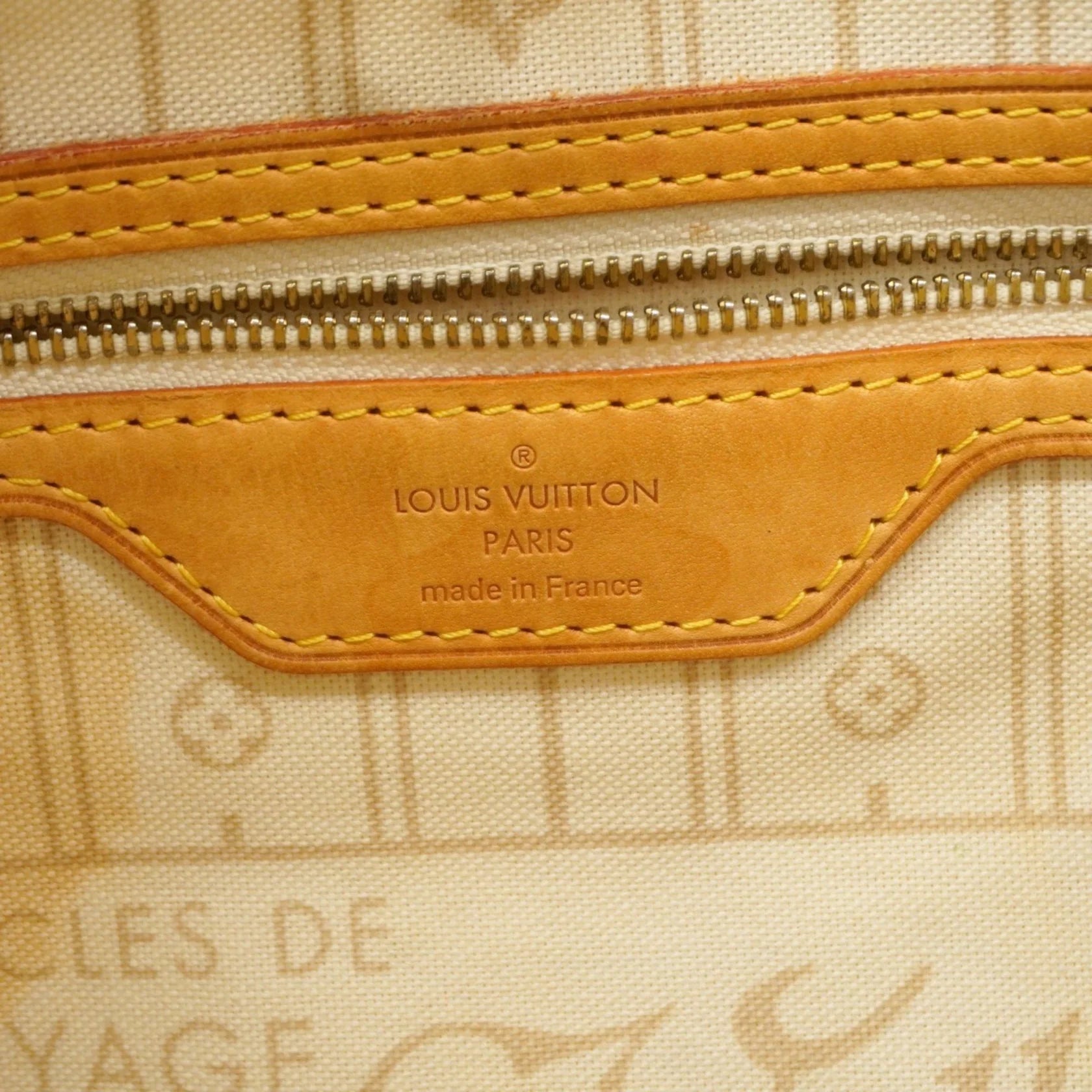 Louis Vuitton Neverfull MM Damier Azur Canvas – Made in France - Etoilux