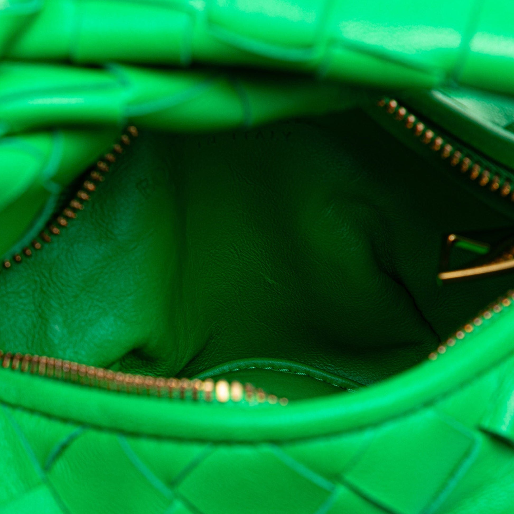 Bottega Veneta Candy Jodie Intrecciato Pelle Nappa Verde Parakeet 2020 – 13 cm - Etoilux
